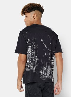 Ted Baker Graphic T-Shirt Dark Navy  - Image 2