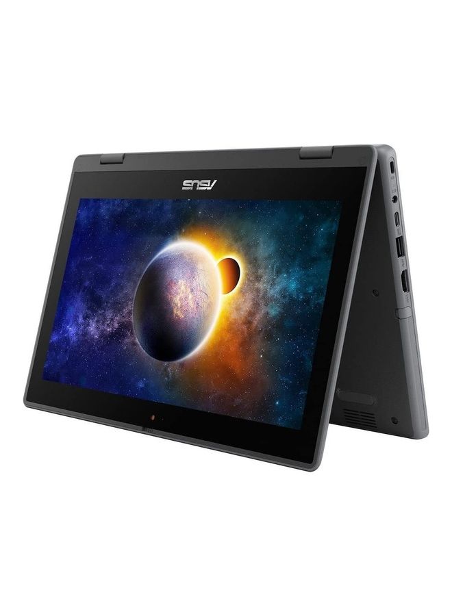 ASUS - BR1100F BR1100FKA-XS04T Rugged Convertible 2 In 1 Laptop With 11.6 inch Touchscreen Display, Celeron N4500 Processor/4GB RAM/128GB eMMC/Integrated Graphics/Windows 10 Pro With Pen English Star Grey - Image 1
