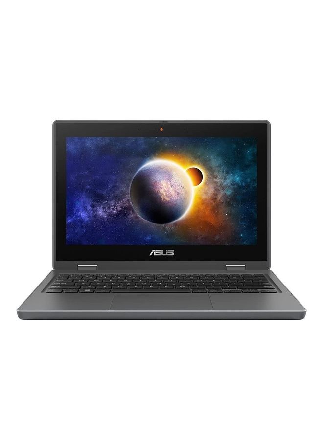 ASUS - BR1100F BR1100FKA-XS04T Rugged Convertible 2 In 1 Laptop With 11.6 inch Touchscreen Display, Celeron N4500 Processor/4GB RAM/128GB eMMC/Integrated Graphics/Windows 10 Pro With Pen English Star Grey - Image 1