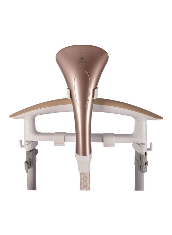 evvoli Digital Garment Steamer with Ironing Board, Touch Control, 6 Stage 2.0 L 2000.0 W EVIR-GS2000G White/Rose Gold  - Image 3