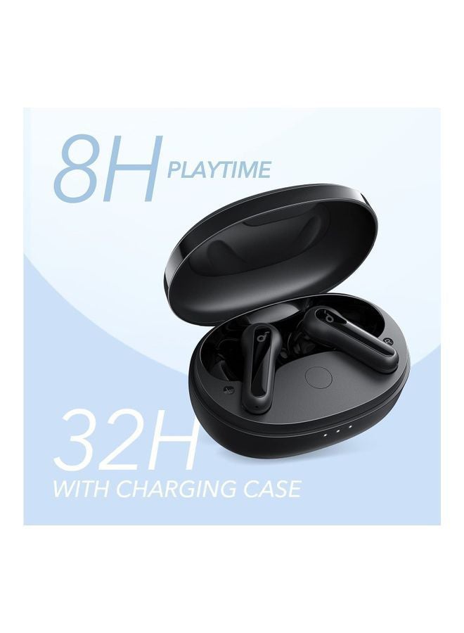 Life P2 Mini Bluetooth Earphones, 10mm Drivers with Big Bass Wireless Earbuds, Custom EQ, Bluetooth 5.2, 32H Playtime, USB-C for Fast Charging, Tiny Size for Commute, Work Black 