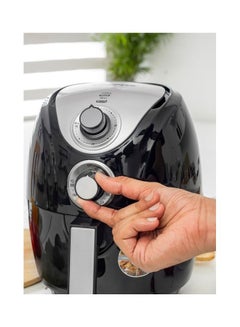 GEEPAS Air Fryer 2.5 L With Rapid Air Circulation System | Adjustable Temperature Control | 30 Minute Manual Timer 2.5 L 1300 W GAF37521 Black  - Image 3