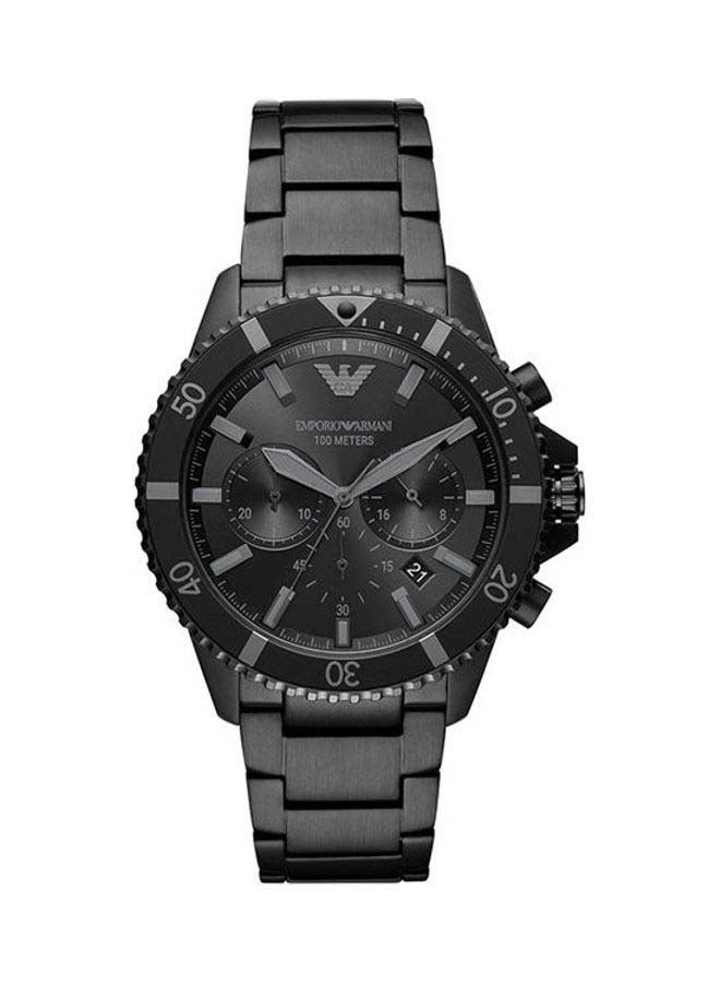 EMPORIO ARMANI Men's Stainless Steel Chronograph Clasp Watch AR11363  - Image 1