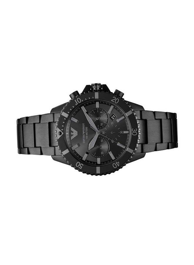 EMPORIO ARMANI Men's Stainless Steel Chronograph Clasp Watch AR11363  - Image 4
