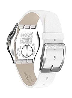 Swatch Women's Leather Analog Watch YLS217  - Image 3