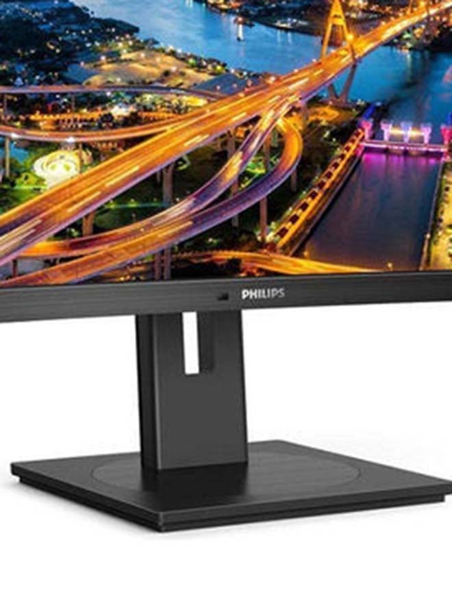 Philips - 34-Inch WQHD Curved Monitor, 100Hz, 4ms, VA, USB-C Dock, KVM, Height Adjust, Speakers, PowerSensor (3440 x 1440, 300 cd/m² - HDMI, DP, USB-C) Black - Image 1