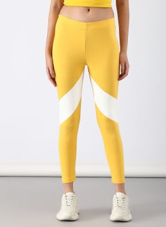 Slim Fit Leggings Yellow