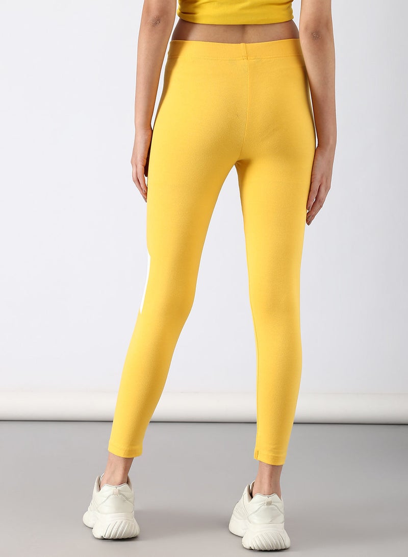 ABOF - Slim Fit Leggings Yellow - Image 1