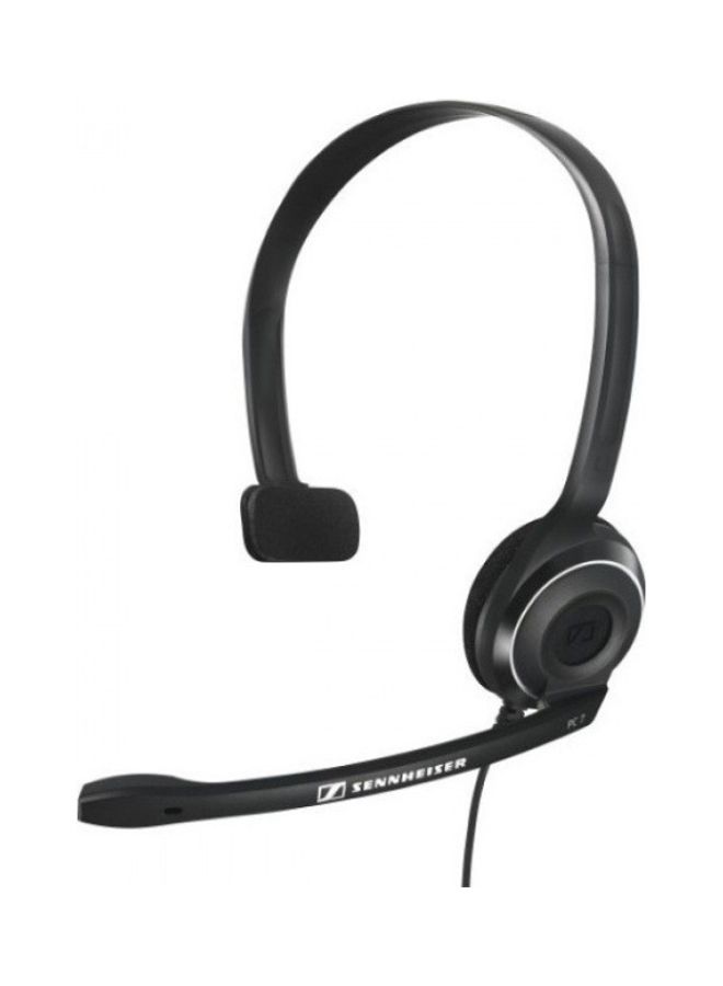 سنهيسر Home Office Headset PC 7 USB With Mic Black  - Image 1
