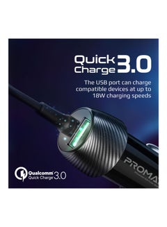 PROMATE 33W Power Delivery for All USB-C Chargeable Devices Black  - Image 4