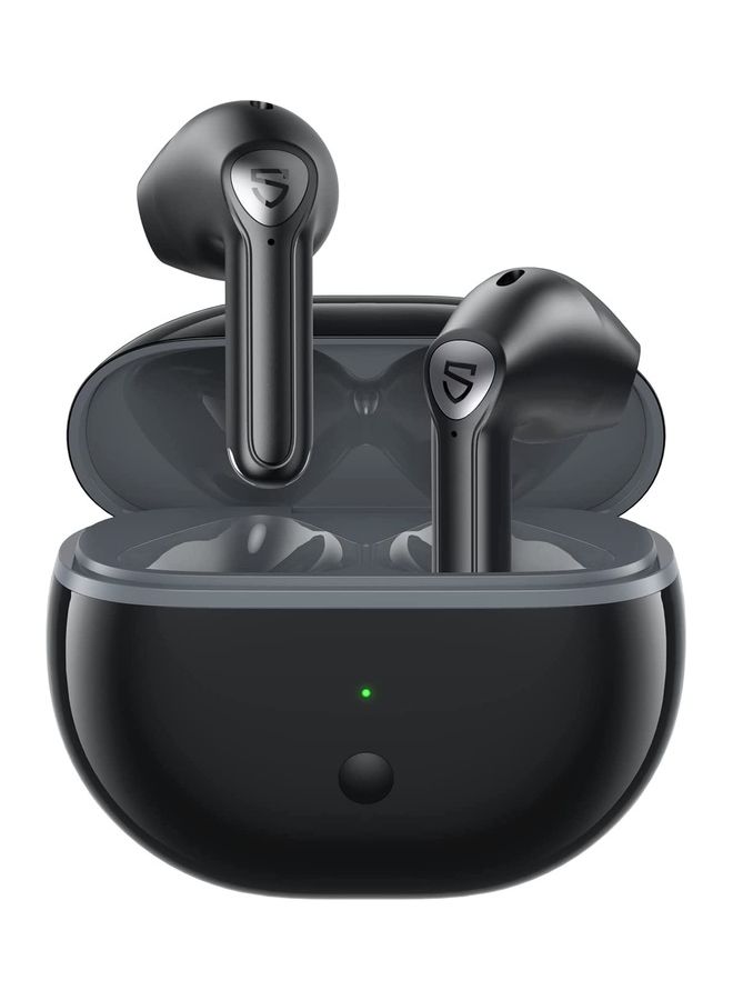 SoundPEATS Air3 Deluxe Bluetooth 5.2 Wireless Earbuds With QCC3040 aptX-Adaptive Black  - Image 1