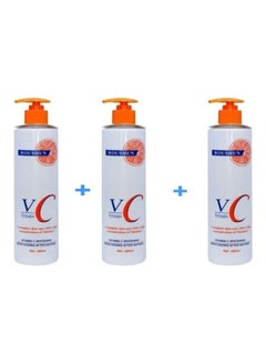 Pack Of 3 Vitamin C Whitening Moisturizing After Bathing Body Lotion 480ml - v1662274923/N53347714A_1