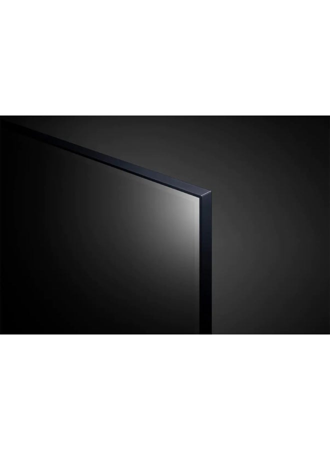 LG - 55-inch 4K NanoCell TV  Series 79, a5 Gen5 4K Processor, HDR10 Pro, HGiG.  NANO79 Series, Cinema Screen Design 4K Active HDR WebOS Smart AI ThinQ 55NANO796QA Black - Image 1