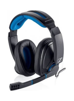 Closed Acoustic Gaming Headset GSP 300 With Mic BlackBlue