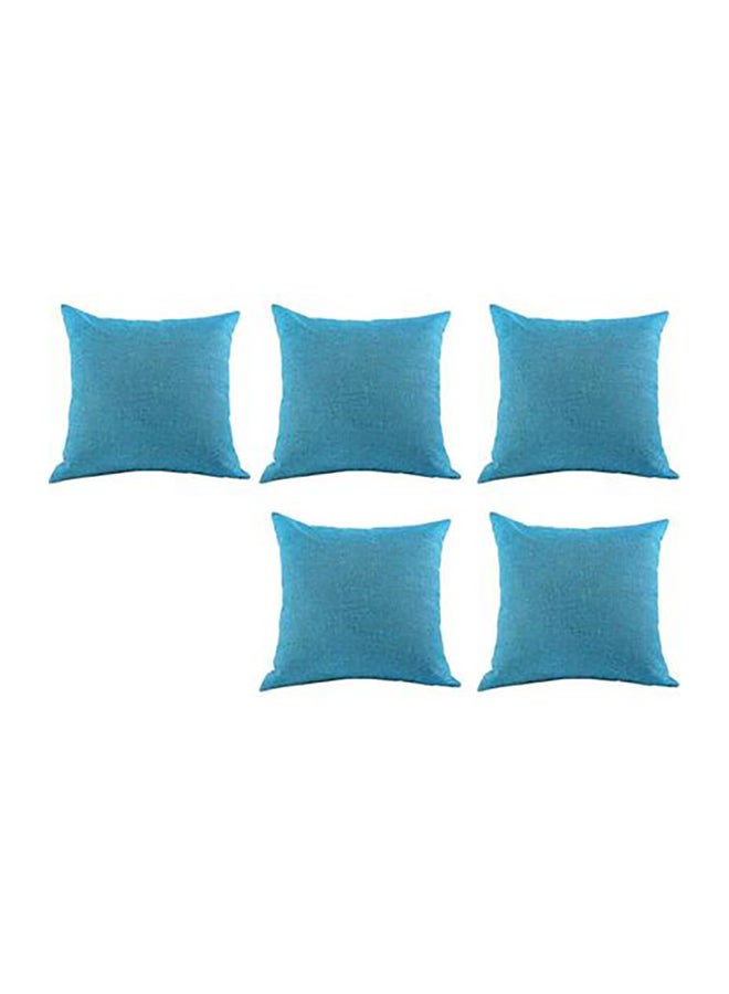 AMERICAN POLO 5-Piece Decorative Cushion Blue 30x30cm  - Image 1