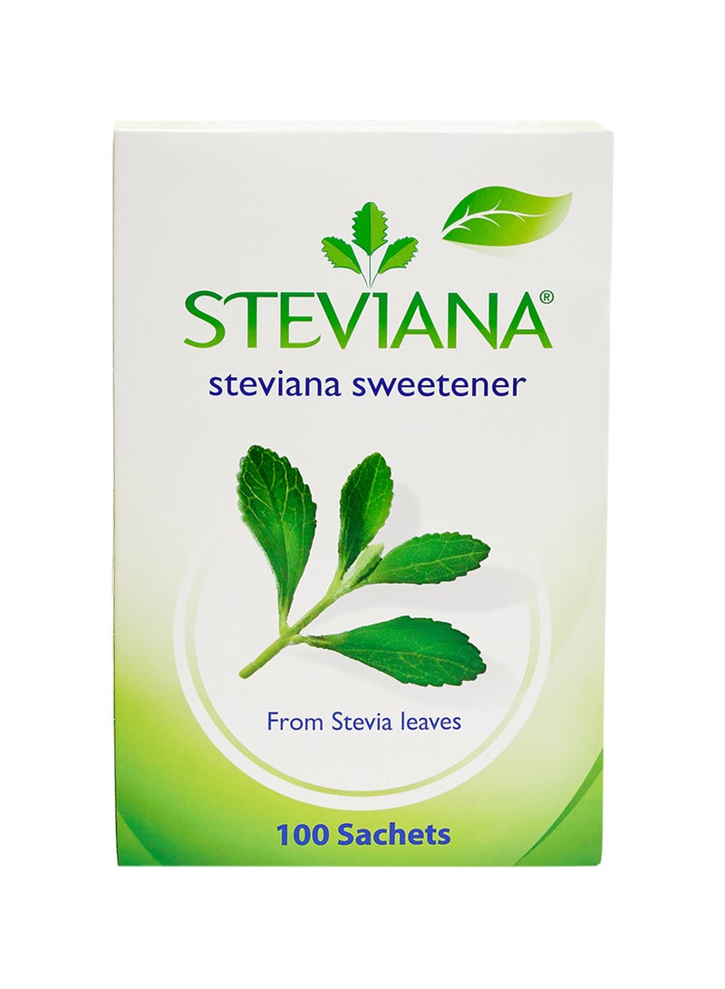 Steviana - Steviana Sweetener 100 Sachets 250grams - Image 1