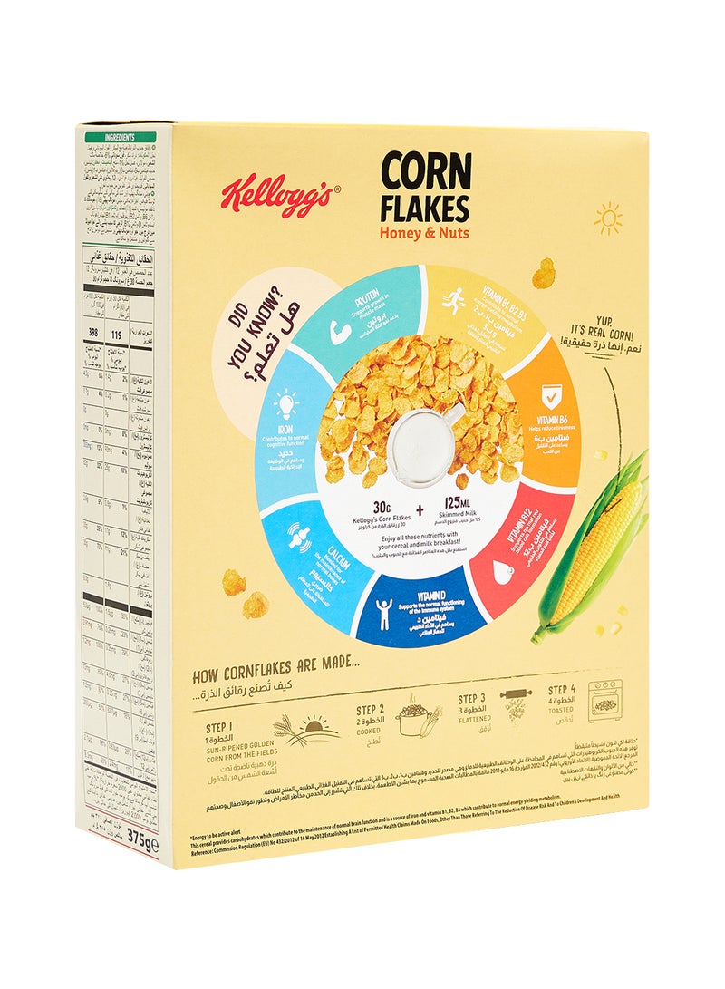 Kellogg's Honey And Nuts Corn Flakes 375grams  - Image 2