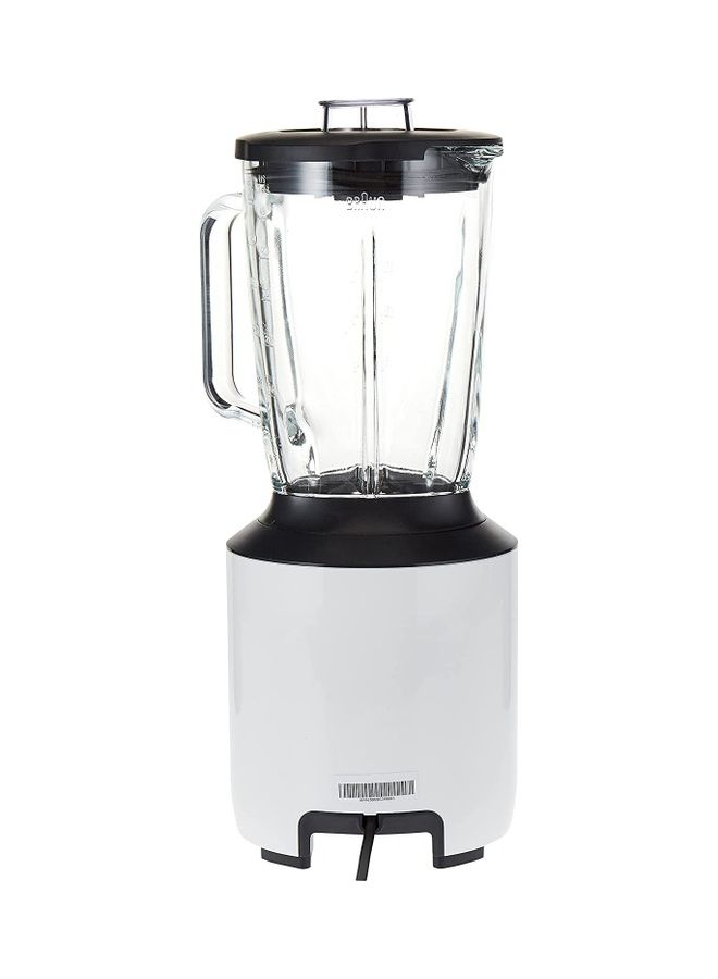 Jug Blender, 1.5L Glass Blender, TriAction Technology Variable Speed And Pulse, 2 Mills Chopper And Grinder, Stainless Steel Blades, Thermo Resistant Glass 1.5 L 800 W ‎JB 3173 White - v1662361416/N53347814A_3