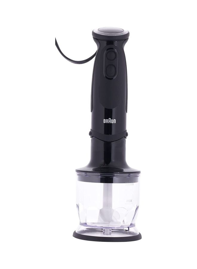 BRAUN Hand Blender 21 Speeds, 1.5L Food Processor Accessory MQ 5285 Black  - Image 3