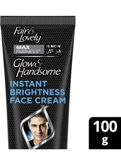 FAIR AND LOVELY Glow And Handsome Instant Brightness Face Cream For Men White 100grams  - Image 2