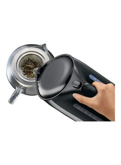 BRAUN Kettle, Washable Anti Scale Filter, Double Sided Window, 1.7 L 3000 W WK 5110 BK Black and Silver  - Image 4