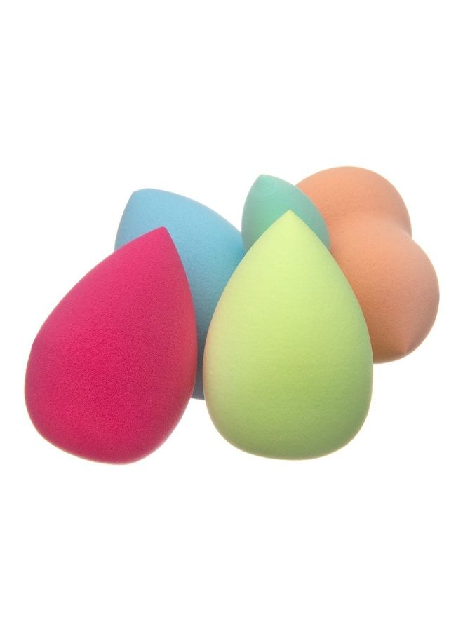 COLIER - 6-Piece Various Shape Foundation Sponge Multicolour - Image 1