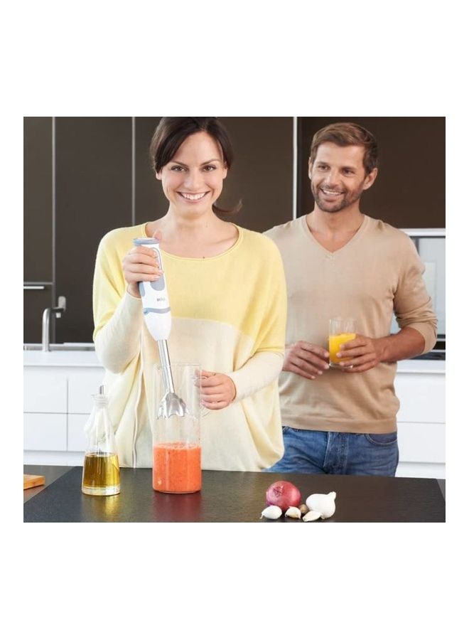 BRAUN - House Hold Hand Blender, Plastic 1000 W MQ 5200 White and Grey - Image 1