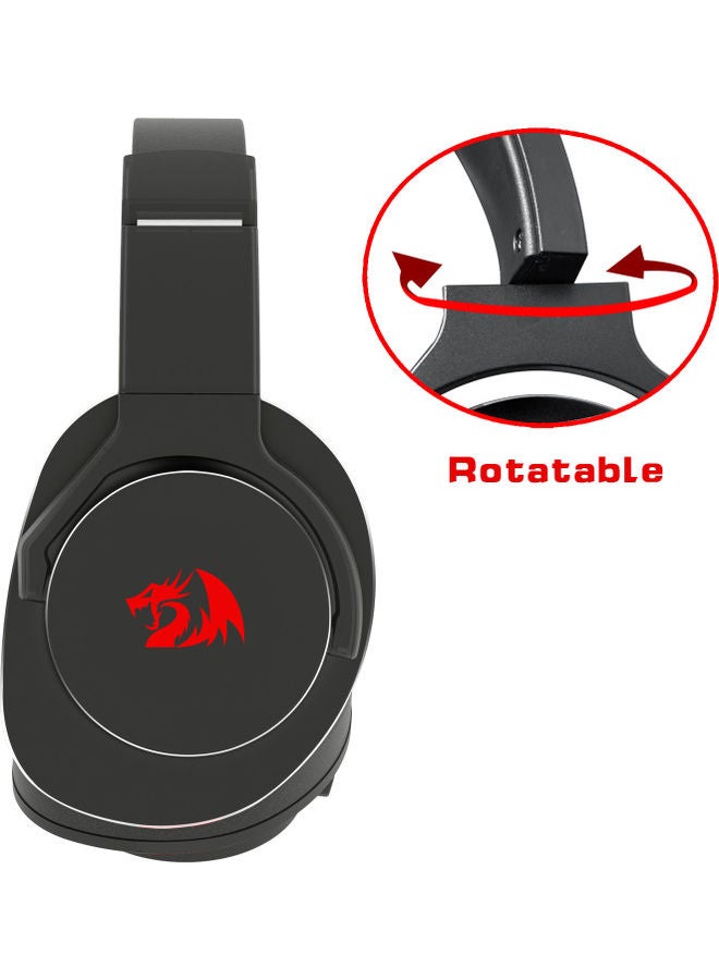 REDRAGON H720 EUROPE USB Gaming Headset - 7.1 Surround Sound - Detachable Microphone and Cables - 50mm Drivers - earcups can be rotated Headphones Headset - Image 2