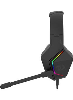 ريدراجون سماعة رأس H390 باريس للألعاب بإضاءة خلفية RGB مزودة بميكروفون  - Image 2
