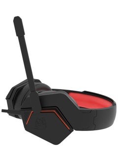 ريدراجون سماعة رأس H390 باريس للألعاب بإضاءة خلفية RGB مزودة بميكروفون  - Image 3