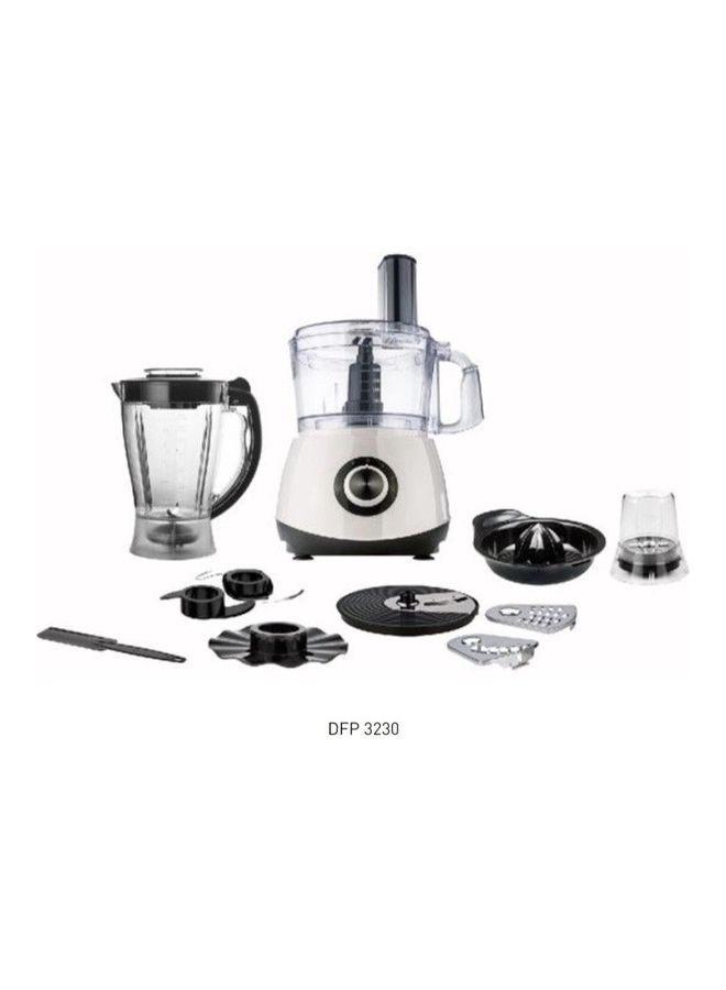 Food Processor 800.0 W DFP3230 White/Black/Clear - v1662368807/N53348012A_1