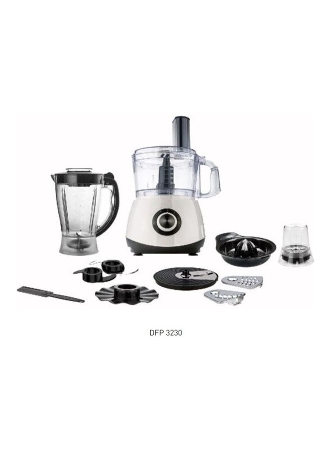 دايو محضر طعام 800.0 W DFP3230 أبيض/ أسود/ شفاف  - Image 1