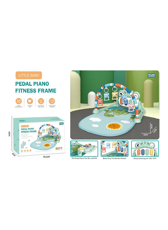 Kidle - Pedal Piano Activity Gym Play Mat Baby Fitness Rack - Image 1