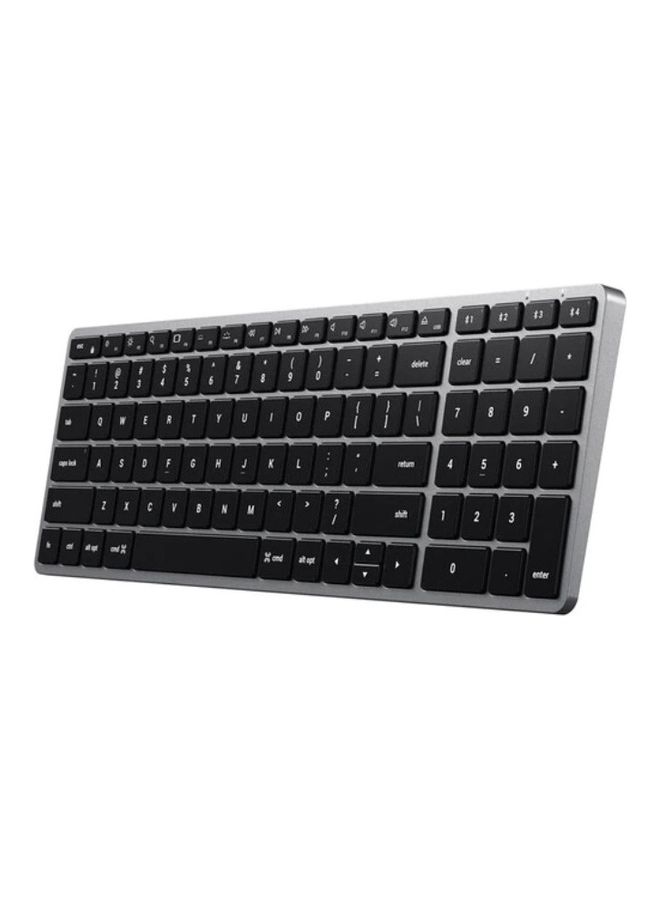 SATECHI Slim X2 Bluetooth Backlit Keyboard Silver - Image 3