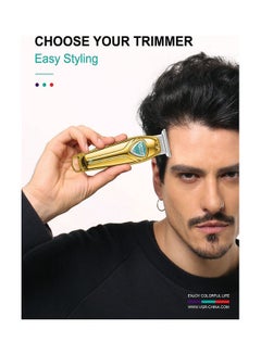 VGR V-911 Metal Professional Rechargeable Electric Barber Cordless Hair Clipper Beard Trimmer  - Image 3