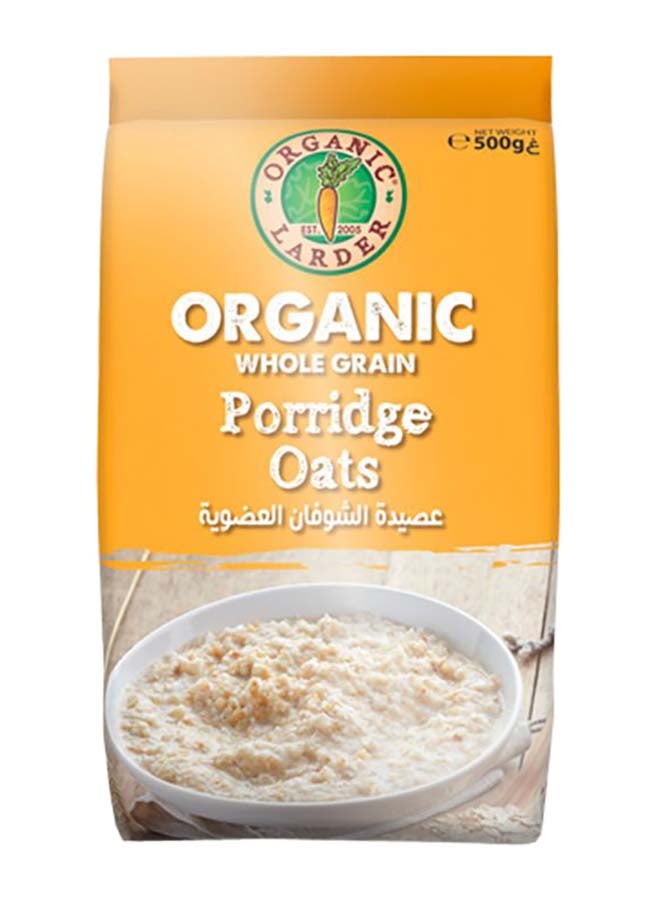 Organic Larder - Organic Porridge Oats 500grams - Image 1