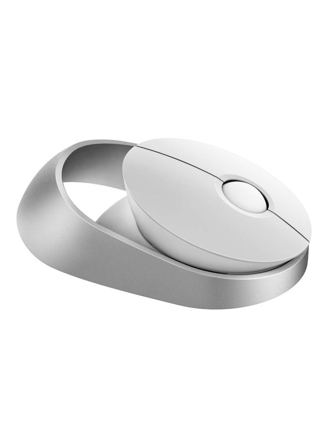 Rapoo Ralemo AIR 1 Wireless Mouse with Multi-Device Technology (Bluetooth) & 1600 Adjustable DPI Button for Optical Tracking, Compatible with Windows / Chromebook / PC / Laptop White  - Image 2