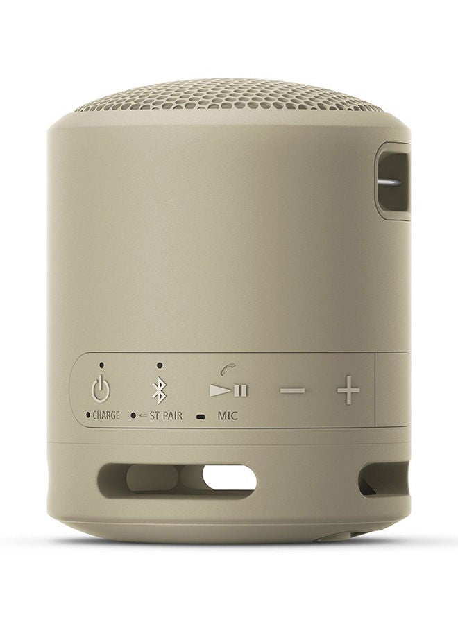 Sony XB13 Portable Wireless Speaker - Extra Bass - Beige  - Image 2