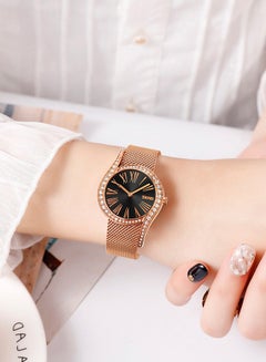 SKMEI Women's Waterproof Stainless Steel Fashion Luxury Watch 9252  - Image 4