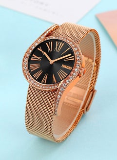 SKMEI Women's Waterproof Stainless Steel Fashion Luxury Watch 9252  - Image 3