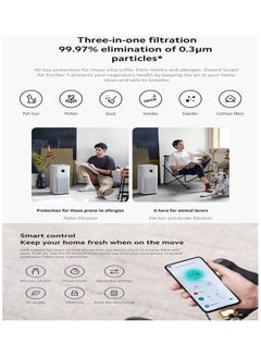 Mi Smart Air Purifier 4 APP/Voice Control Alexa Supported Smart Air Cleaner 400 m3/h PM CADR OLED Touch Screen Display Suitable for Large Room AC-M16-SC White - v1662386368/N52953397A_6