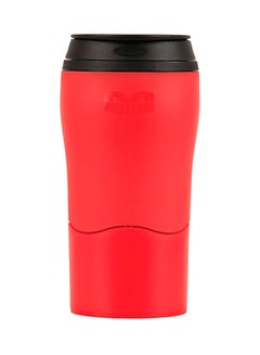Mighty Mug Mighty Mug Plastic Travel Mug, No Spill Double Wall Tumbler, Cold/Hot, Cup-Holder Friendly, Dishwasher Safe, (Red, 12oz)- 1899D Red 