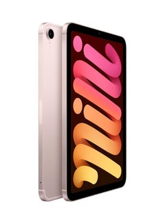 Apple iPad Mini 2021 (6th Generation) 8.3-inch 64GB With Cellular Pink - Middle East Version  - Image 2