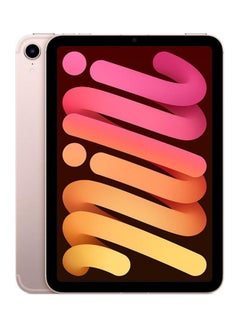 Apple iPad Mini 2021 (6th Generation) 8.3-inch 64GB With Cellular Pink - Middle East Version  - Image 1