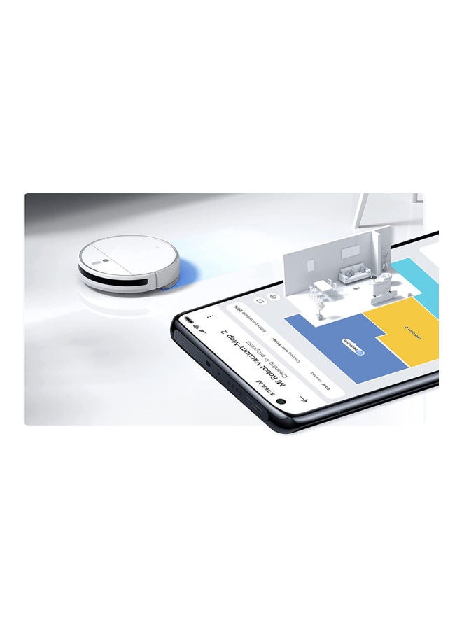 Xiaomi - Mi Robot Vacuum Mop 2 Powerful suction of 2700Pa, Upgraded pressurized mopping and smart interactive features, Up to 110 minute battery life 40 W STYTJ03ZHM White - Image 1