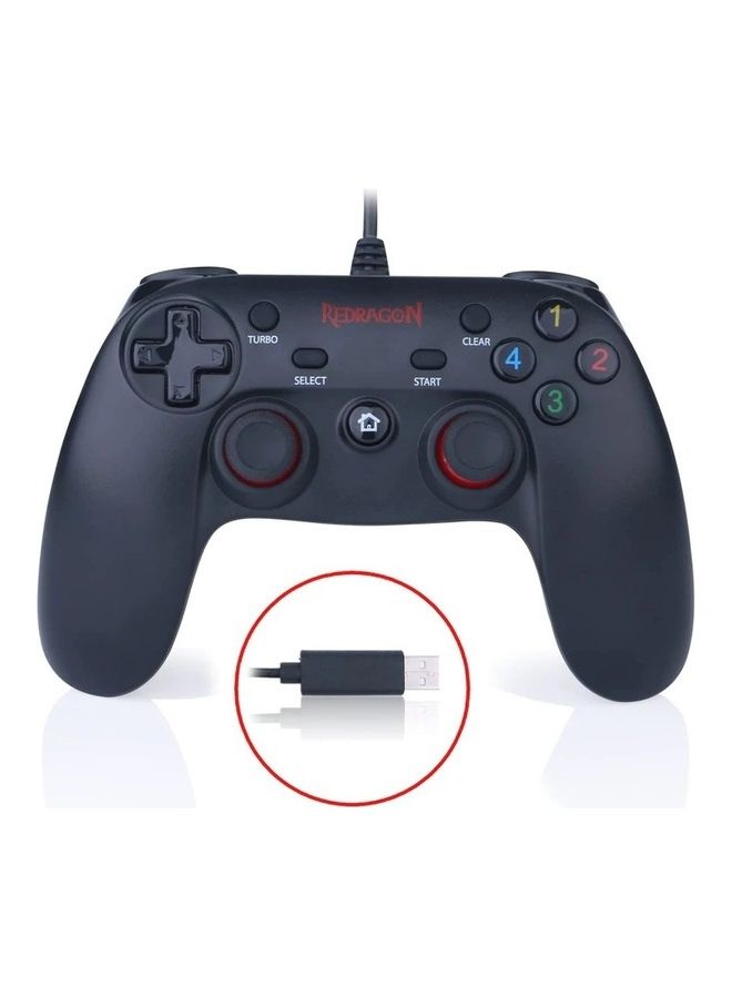 REDRAGON - Saturn Usb Gamepad – Dual Vibration For Pc & Console - Image 1