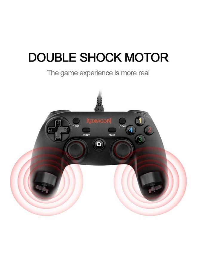 REDRAGON - Saturn Usb Gamepad – Dual Vibration For Pc & Console - Image 1