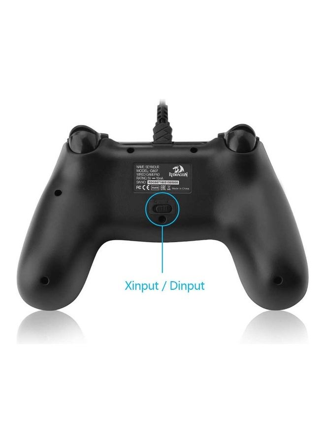 REDRAGON - Saturn Usb Gamepad – Dual Vibration For Pc & Console - Image 1