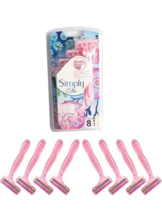 COLIER 16-Piece Simply Blade Set Pink  - Image 2