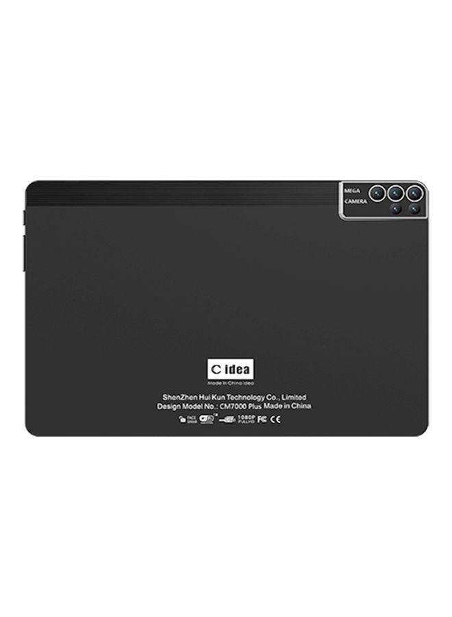 CM7000 Plus 10-Inch Smart Android Tablet Dual SIM 6GB RAM 256GB 5G With Bluetooth Keyboard Black